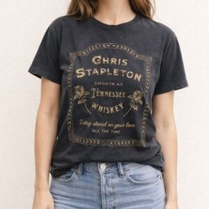 Daydreamer Chris Stapleton Tennessee Whiskey Graphic Tee — Size Small